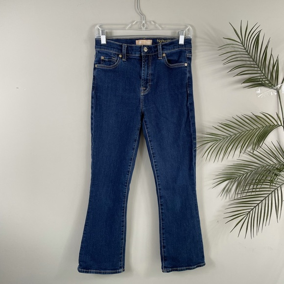 7 for all mankind kick crop jeans - Picture 5 of 16